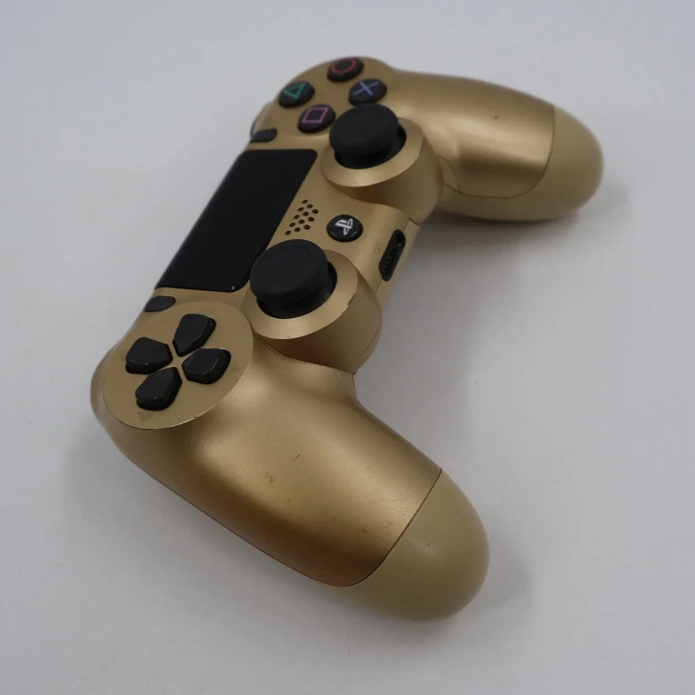 Sony DualShock 4 Wireless Controller PS4 Gold CUH-ZCT2U Metallic Remote